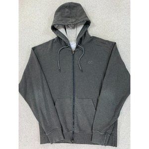 Champion Midweight Full Zip Athletic Hoodie Jacket‎ (Men's Large) Gray